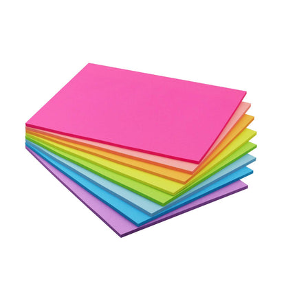 Sticky Notes 3x5 in, Bright Colors, 8 Pads, 50 Sheets/Pad Total 400 Sheets