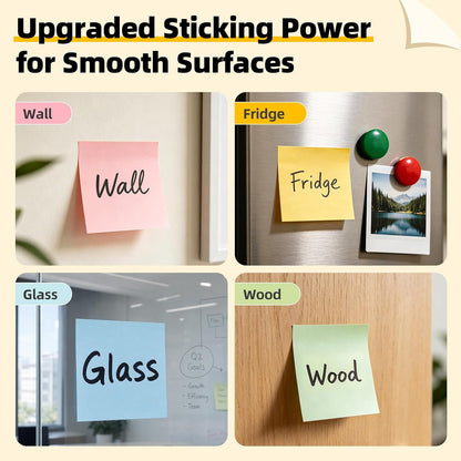 2800 Sheets Sticky Notes 3x3 in, 28 Pads, 100 Sheets/Pad, 4 Soft Colors