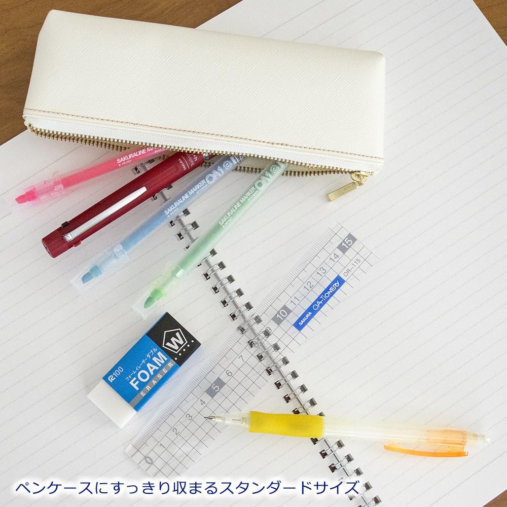 Sakura Crepas Eraser Foam Eraser Double 100 5 Pieces RFW100-5P