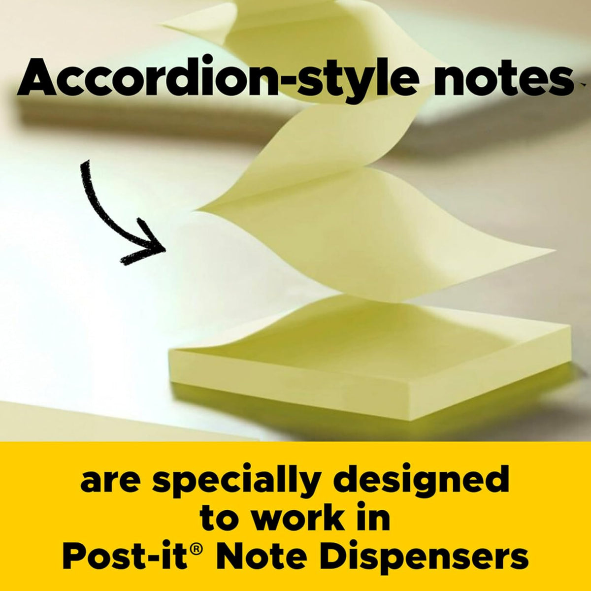 Post-it pop-up Notes, 3 x 3 in, Poptimistic Collection, 18 Pads