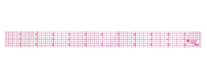 Westcott B-70 8ths Graph Beveled Ruler, 12 in