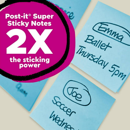 Post-it Recycled Super Sticky Pop-Up Notes, 3" x 3", 18 Pads/Pk