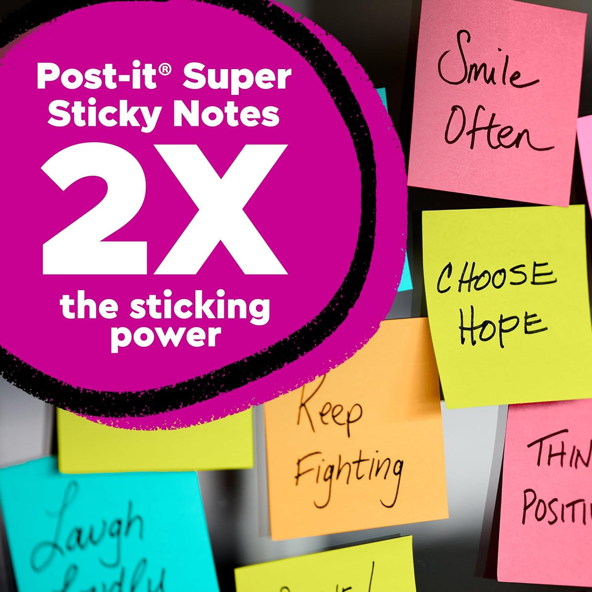Post-it Super Sticky Dispenser Notes, 3 x 3 in, Canary Yellow, 12 Pads