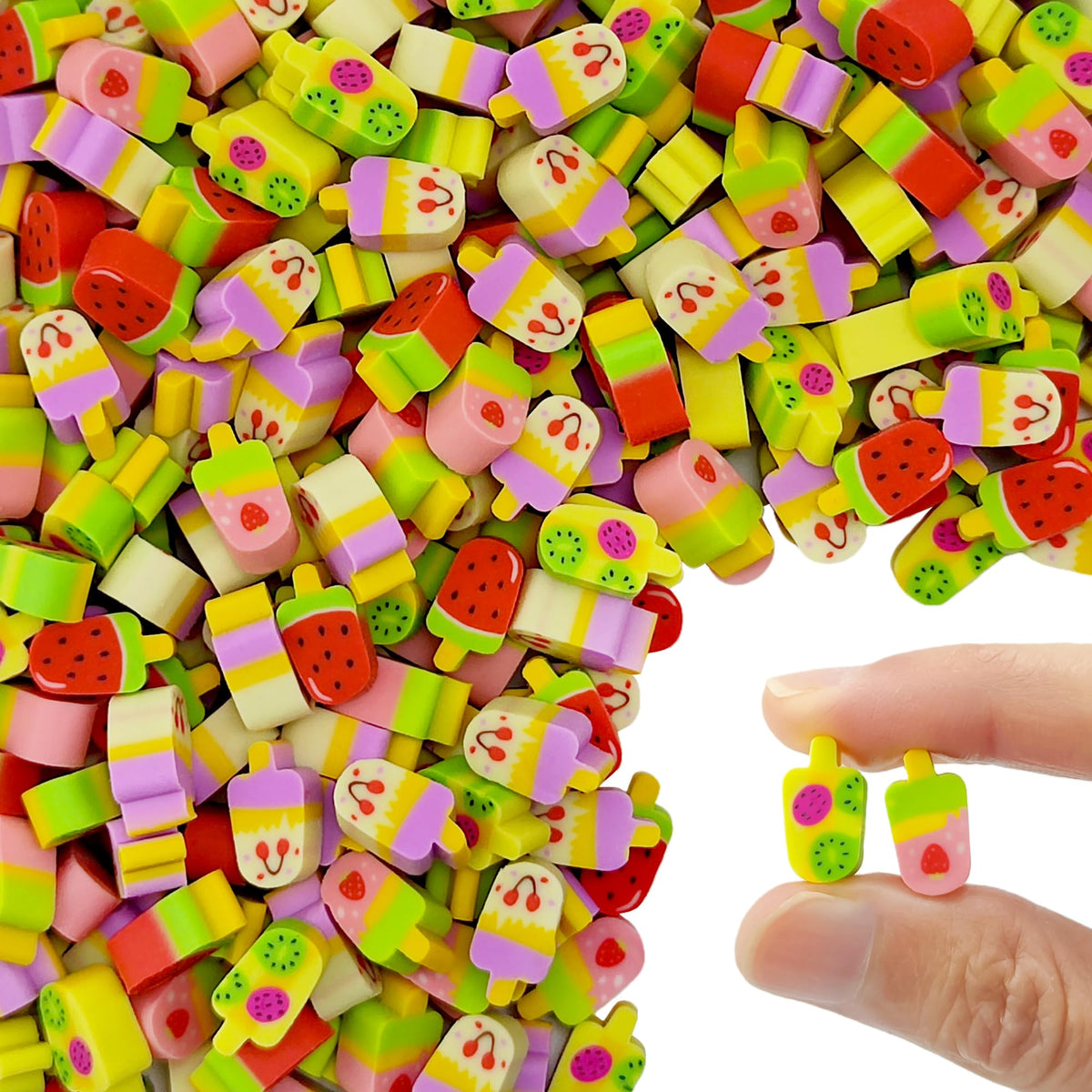 200pcs Ocean Mini Erasers for Kids, Bulk Cute Pencil Erasers Small Fun Erasers for Classroom Rewards Party Favors Gift Filling Eraser