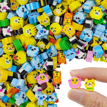 200pcs Ocean Mini Erasers for Kids, Bulk Cute Pencil Erasers Small Fun Erasers for Classroom Rewards Party Favors Gift Filling Eraser